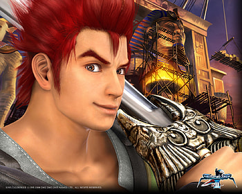 Sword Boy, sword, soul calibur, hair style, boy, video game, face, cool, fighter, , hair, eye, guy HD wallpaper