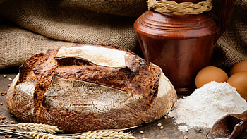 Bread, graphy, bakery, , food HD wallpaper