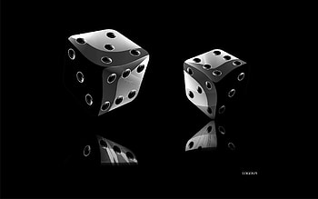 Dice, lucky, vegas, chance, game, hazard, casino HD wallpaper