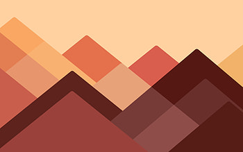 Red Abstract Mountains, abstract, artist, artwork, digital-art, deviantart HD wallpaper