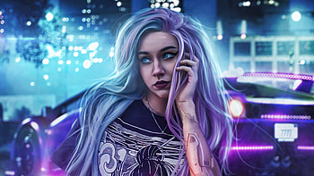 Year End, scifi, artist, artwork, digital-art, artstation, synthwave HD wallpaper