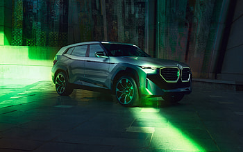 2021, BMW XM Concept, , front view, exterior, electric cars, new XM Concept, German cars, BMW HD wallpaper