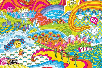 Artistic-Psychedelic-Hippie-Hippies-Colors-Colorful-Trippy-- HD wallpaper