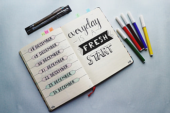 Words, Inscription, Notebook, Notepad, Markers HD wallpaper
