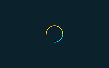 Minimalism, Dark Background, Colorful, Colourful, Circle HD wallpaper