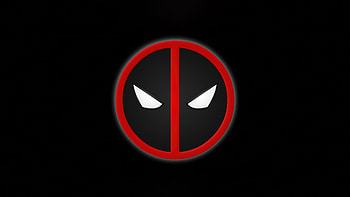 The Deadpool Logo, deadpool, superheroes, logo, dark, artwork, digital-art, deviantart HD wallpaper