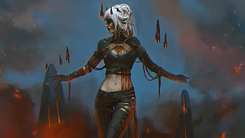 Fantasy Witch Women , artist, artwork, digital-art, artstation HD wallpaper