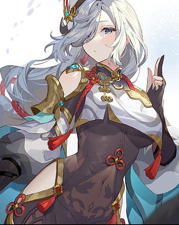 Shenhe, genshin impact HD phone wallpaper