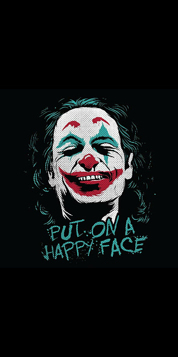 Joker Happy Face, Movie HD phone wallpaper