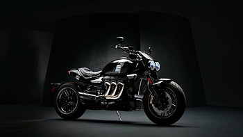 Triumph Motorcycles, Rocket 3 TFC, U , Black and powerful HD wallpaper