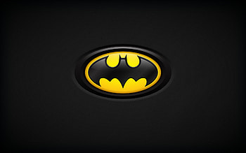 Batman Dark Background Logo, batman, artist, logo, digital-art HD wallpaper