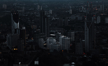 Cities, Great Britain, London, Night City, Skyscrapers, United Kingdom HD wallpaper