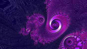Trippy Psychedelic Fractal, trippy, psychedelic, trance, purple, dark, Abstract, fractal, abstract purple HD wallpaper