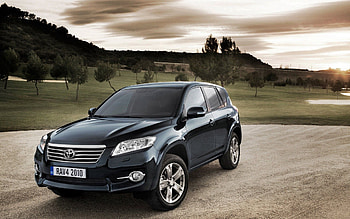 Nature, Cars, Side View, Toyota Rav4 HD wallpaper