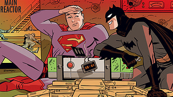 Comic, Batman/Superman HD wallpaper