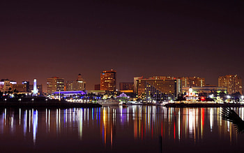Cities, Usa, City, United States, California, Long Beach HD wallpaper