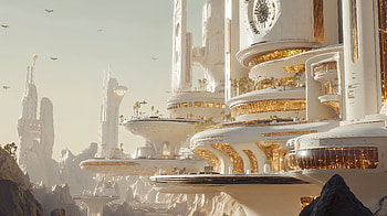 Futuristic Sci-Fi Cityscape - Ultra, Sci Fi, city, futuristic, futuristic architecture, sci fi landscape, futuristic city, sci fi city HD wallpaper