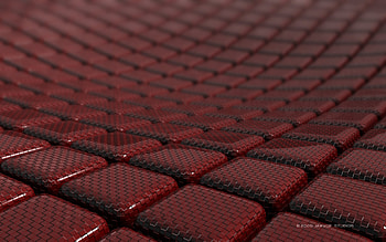 3D Cube, cube, abstract, 3d, red HD wallpaper