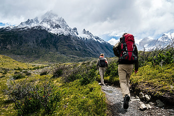 Torres del Paine National Park, Backpacking HD wallpaper