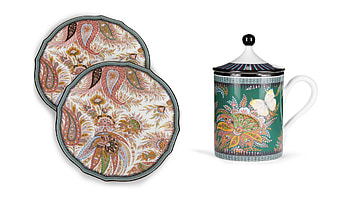Etro, Porcelain tableware, Partnership with Ginori 1735, Fashion news HD wallpaper