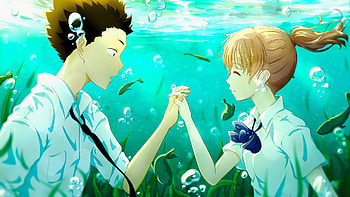 A Silent Voice, Movie fanart, Anime HD wallpaper
