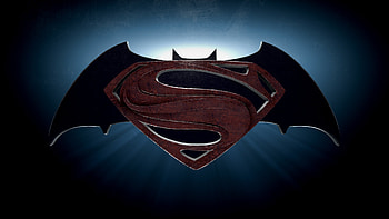movie--batman-vs-superman-logo--31507 HD wallpaper