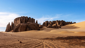 Tadrart Rouge, Algeria HD wallpaper