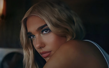 Dua Lipa, portrait, British singer, popular singers, Dua Lipa portrait, British star, hoot HD wallpaper
