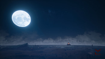 Moonlit Nightmare — Dark Gaming, dark, video game, horror, Dark Gaming HD wallpaper