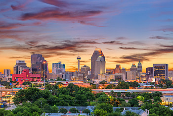 San Antonio Skyline, Urlaub in den USA, Das Land HD wallpaper