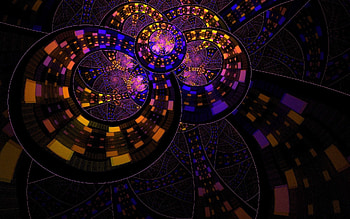 Background, Abstract, Patterns, Dark, Circles HD wallpaper