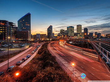 Landscape, Cities, Roads HD wallpaper