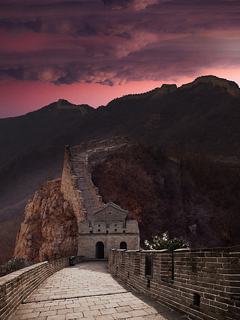 Great Wall of China, Artstation HD phone wallpaper