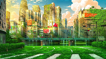 Tokyo, Post-apocalypse HD wallpaper