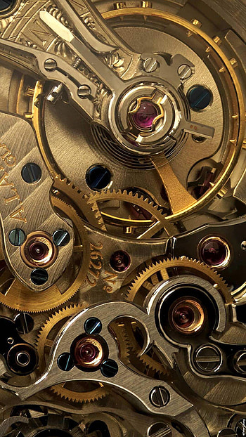 Gears , Steampunk clock, Homescreen aesthetics, Smart customization HD phone wallpaper
