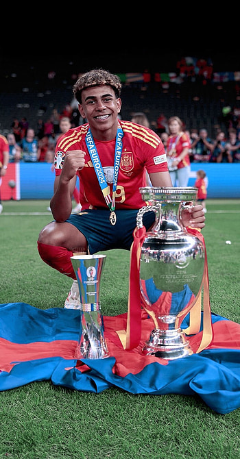 The UEFA European Football Championship 2024 trophy, Sports, soccer HD phone wallpaper