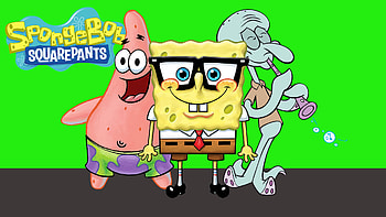 SpongeBob, Patrick and Squidward, SpongeBob hintergrund HD wallpaper