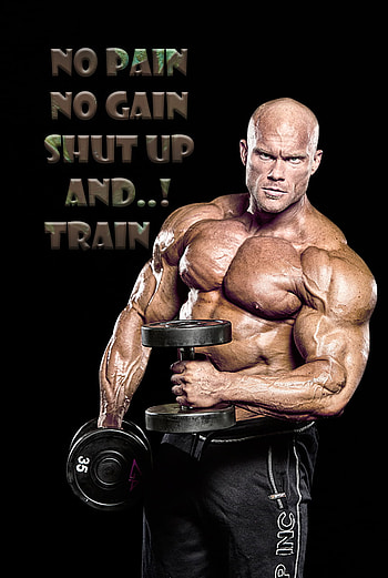 Bodybuilder_Motivation, pain, motivation, bodybuilder, gym, bodybuilding, push, gain, train HD phone wallpaper