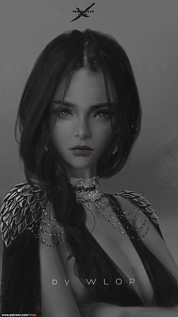 Princess Aeolian, Witcher, Cartoon HD phone wallpaper