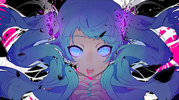 Pink Blood [Vocaloid](, 1440p in comments) ... HD wallpaper