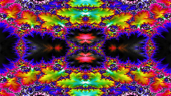 Trippy Psychedelic Fractal, trippy, psychedelic, aesthetic, Abstract, fractal HD wallpaper