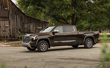 2022, Toyota Tundra 1794 Edition, , side view, exterior, new brown Toyota Tundra, special versions, Japanese cars, Toyota HD wallpaper