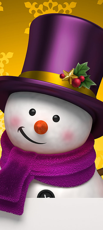 artistic, snowman HD phone wallpaper