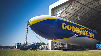 Goodyear dirigible, Vuelver a surcar, Cielos europeos HD wallpaper