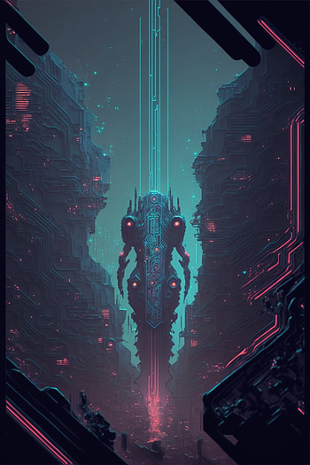 AI Art, Abstract HD phone wallpaper