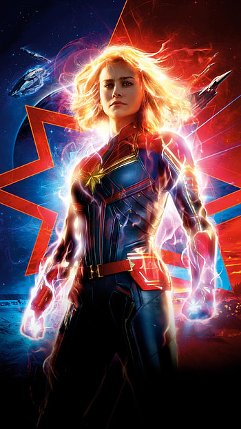 Captain Marvel (2022) movie HD phone wallpaper