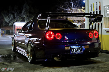 nissan skyline gt-r r34 nissan tuning night skyline HD wallpaper