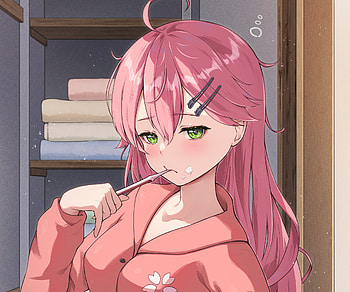 Sakura Miko, hololive, Sakura Miko, Anime, Virtual Youtuber HD wallpaper