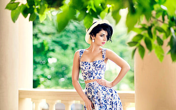 Black Short Hair Model Depth Of Field, girls, model HD wallpaper