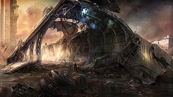 Destroyed City 800021 HD wallpaper